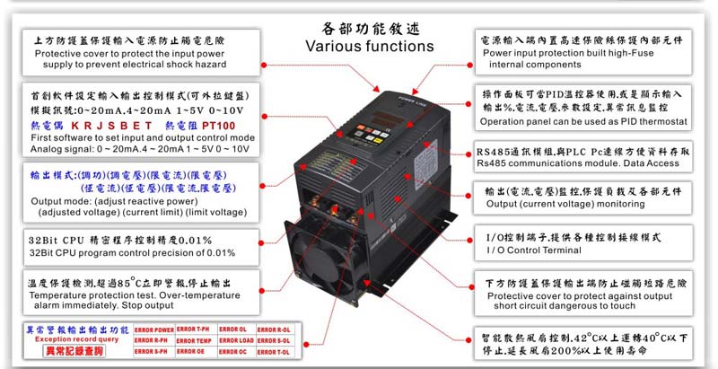 T7 SCR Power Regulator(built-in PID) 21